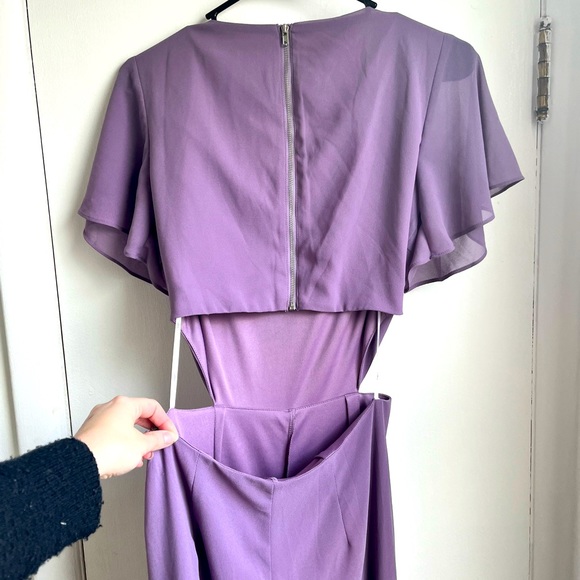 Lulu's Purple Jumpsuit - Picture 7 of 7